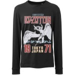 Led Zeppelin: Unisex Long Sleeve T-Shirt/Japanese Icarus (Black) (XX-Large)