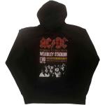 AC/DC: Unisex Pullover Hoodie/Wembley `79 (Medium)