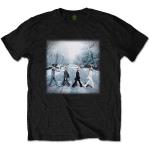The Beatles: Unisex T-Shirt/Abbey Christmas (Medium)