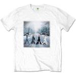 The Beatles: Unisex T-Shirt/Abbey Christmas (Medium)