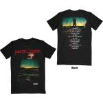 Alice Cooper: Unisex T-Shirt/Road Cover Tracklist (Back Print) (Large)
