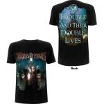 Cradle Of Filth: Unisex T-Shirt/Trouble & Their Double Lives (Back Print) (Small)