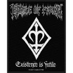 Cradle Of Filth: Standard Woven Patch/Existance Is Futile