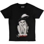 Lady Gaga: Unisex T-Shirt/Bloody Mary (Black) (Small)