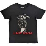 Lady Gaga: Unisex T-Shirt/Leather Jacket (Medium)