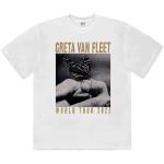 Greta Van Fleet: Unisex T-Shirt/World Tour Butterfly (Large)