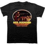 Neil Diamond: Unisex T-Shirt/Sweet Caroline Oval (Small)