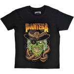 Pantera: Unisex T-Shirt/Snake & Skull (Large)