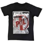 PIL (Public Image Ltd): Unisex T-Shirt/Poster (Small)