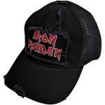 Iron Maiden: Unisex Mesh Back Cap/Scuffed Logo