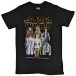 Star Wars: Unisex T-Shirt/Rebels Toy Figures (Large)