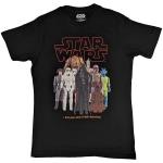 Star Wars: Unisex T-Shirt/Empire Toy Figures (Large)