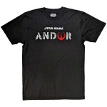 Star Wars: Unisex T-Shirt/Andor Logo (Black) (X-Large)