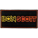 Bon Scott: Standard Woven Patch/Logo