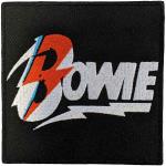 David Bowie: Standard Woven Patch/Diamond Dogs Flash Logo