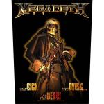 Megadeth: Back Patch/The Sick The Dying And The Dead