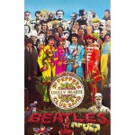 The Beatles: Textile Poster/Sgt Pepper