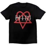 HIM: Unisex T-Shirt/Heartagram (Medium)