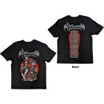 Hollywood Vampires: Unisex T-Shirt/Caricatures (Back Print) (Small)