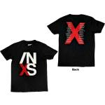 INXS: Unisex T-Shirt/US Tour (Back Print) (Small)