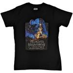 Star Wars: Unisex T-Shirt/A New Hope Poster (Large)