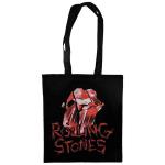 The Rolling Stones: Tote Bag/Hackney Diamonds Cracked Glass Tongue