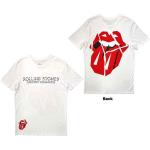 The Rolling Stones: Unisex T-Shirt/Hackney Diamonds Lick (Back Print) (X-Large)