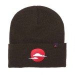 Tokyo Time: Unisex Beanie Hat/Japan (Black)