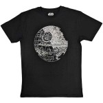 Star Wars: Unisex T-Shirt/Death Star (Black) (Large)