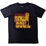 James Brown: Unisex T-Shirt/Raw Soul (Medium)