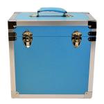 Light Blue: LP Record Storage Carry Case Light Blue