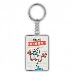 Toy Story: Forky (Metal Keyring)