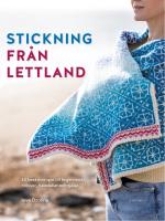 Stickning Från Lettland - 40 Beskrivningar