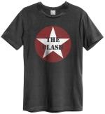 Clash: - Star Logo Amplified Vintage Charcoal Small t Shirt