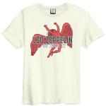 Led Zeppelin: Us Tour 77 (Icarus) Amplified Vintage White x Large t Shirt