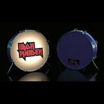 Iron Maiden: Logo 3d Drum Lamp / Wall Light