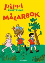 Pippi Långstrump Målarbok