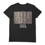 Vinyl Junkie: Black x Large t Shirt
