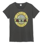 Guns n Roses: Drum Amplified Vintage Charcoal x Large Ladies t Shirt