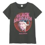 Black Sabbath: Paranoid Amplified Vintage Charcoal x Large Ladies t Shirt