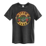 Guns n Roses: - Neon Sign Amplified Vintage Charcoal x Large T-Shirt