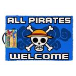 One Piece: All Pirates Welcome Door Mat