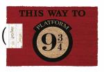 Harry Potter: This Way to Platform 9 3/4 Door Mat