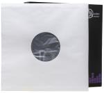 Audio Anatomy: 25 White LP - 12 Inch Inner Sleeves Audiophile Deluxe Poly-Lined Double Center Hole