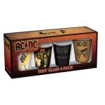 AC/DC: Classic Covers 16 Oz 4 Pack Pint Glasses
