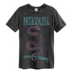 Nirvana: Serve the Serpents Amplified Vintage Charcoal Medium t Shirt