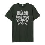 Clash: Bolt Amplified Small Vintage Charcoal t Shirt