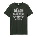 Clash: Bolt Amplified Large Vintage Charcoal t Shirt