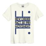 New Order: - Movement Amplified x Large Vintage White t Shirt