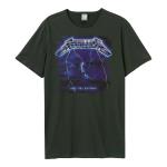 Metallica: - Ride the Lightning Amplified Large Vintage Charcoal t Shirt